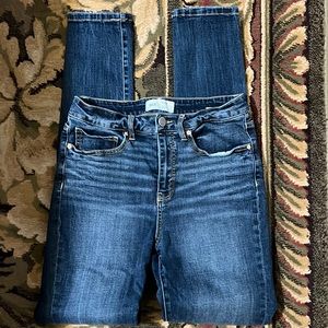BKE buckle brand “Billie” slim fit high rise skinny 29 waist 33.5 inseam EUC